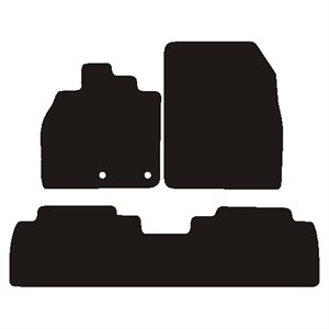 Velour måtter Renault Scenic III 2009-2017