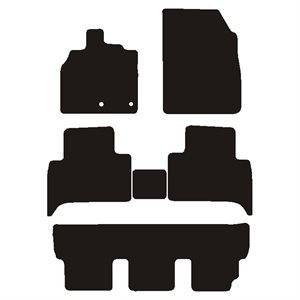 Velour måtter Renault Grand Scenic III 2009-17