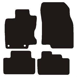 Velour måtter Renault Kadjar 2016-