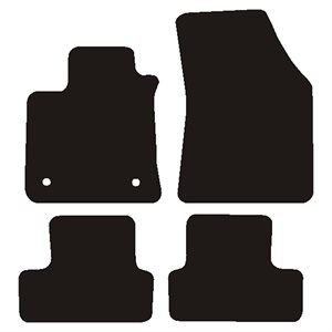 Velour måtter Renault Megane stc 2016-