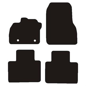 Velour måtter Renault Zoe 06/2015-