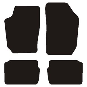 Velour måtter Skoda Fabia 2000-2007