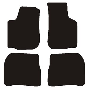 Velour måtter Skoda Octavia i 1997-2004