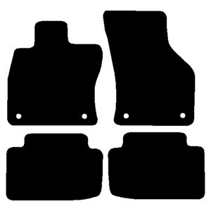 Velour måtter Skoda Octavia III 2013-2021