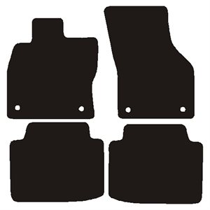 Velour måtter Skoda Superb III 2015-