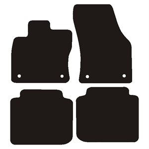 Velour måtter Skoda Kodiaq 2017-