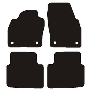 Velour måtter Skoda Scala 06/2019-