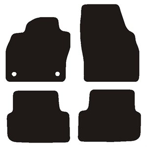 Velour måtter Skoda Fabia MK4 2021-