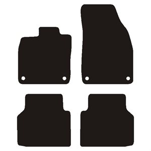 Velourmåtter Skoda Elroq 2025-