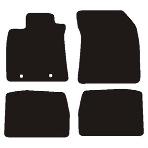 Velour måtter Toyota Avensis 2009-2011