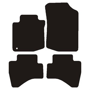 Velour måtter Toyota Aygo i 2005-2010