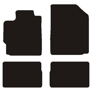 Velour måtter Toyota Yaris 3/5drs 2006-2011