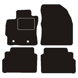 Velour måtter Toyota Verso 2013-2018