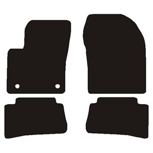 Velour Måtter Toyota C-HR Hybrid 2016-