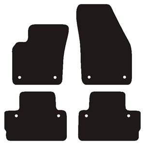 Velour måtter Volvo C30 2007-2013