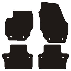 Velour måtter Volvo V70 06.2008-2016