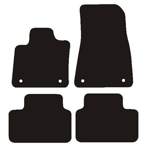 Velourmåtter Volvo XC40 Recharge, EX40 2021-