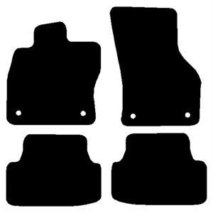 Velour måtter VW Golf VII 2012-2021