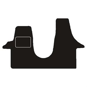 Velour formåtter VW Transporter T5 2003-