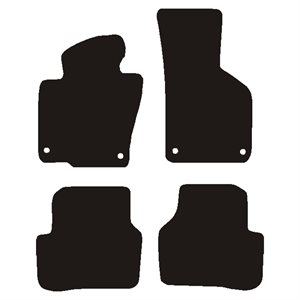 Velour måtter VW Passat 2010-2014