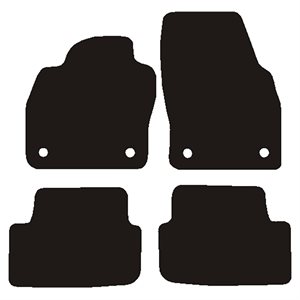 Velour måtter VW Polo VI 10/2017-