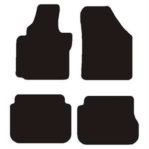 Velour måtter VW Caddy 2007-12/2014