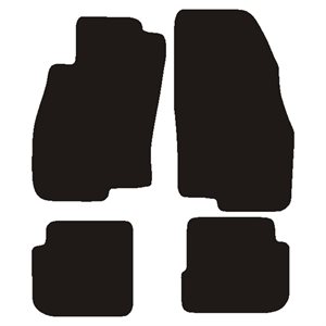 Måtter Fiat Punto Evo 5drs 2009-