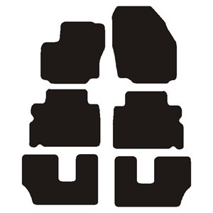 Måtter Ford Galaxy 2010-, 7 pers.