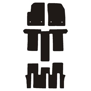 Måtter Maxus MIFA 9 2023- 1.+2. rk bagmåtter