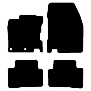 Måtter Nissan Qashqai II J11 2014-2022