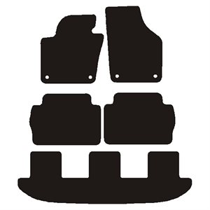 Måtter Seat Alhambra 7P 2011-