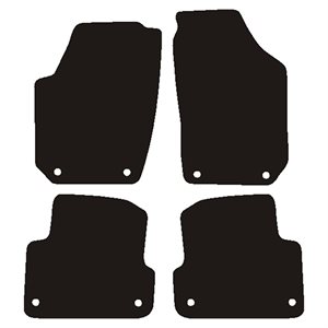 Måtter Skoda Fabia II 2007-2014