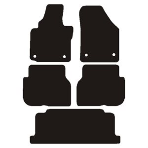 Måtter VW Touran 7P 2007-2014