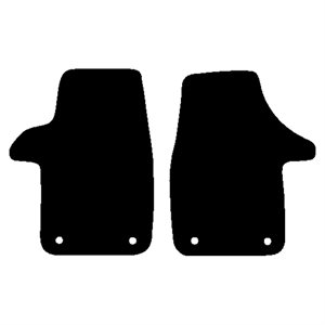 Formåtter VW Transporter T6 2 enkeltstole