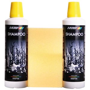 Motip Shampoo med svamp 2x500ml.
