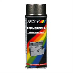 Motip Hammerlak spray grå 400ml.