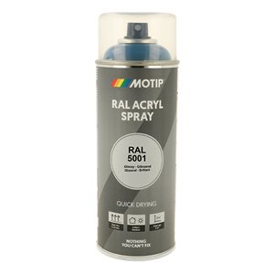 Motip Ral 5001 high gloss green blue