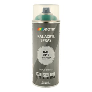 Motip Ral 6016 high gloss turquoise green