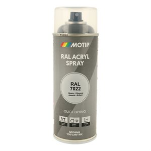 Motip Ral 7022 high gloss umbragrau