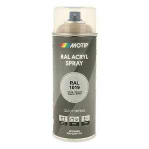 Motip Ral 1019 high gloss grey beige