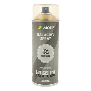 Motip Ral 1002 high gloss sand yellow