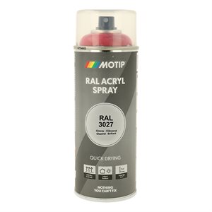 Motip Ral 3027 high gloss raspberry red