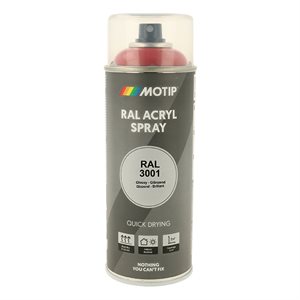 Motip Ral 3001 high gloss signal red