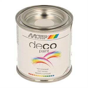 Motip Deco Ral 9010 Mat Hvid 100ml dåse