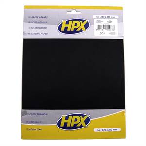 HPX sandpapir p400 - 4 stk.