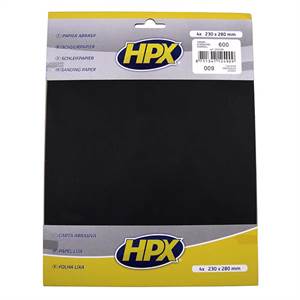 HPX sandpapir p600 x 4