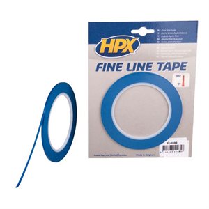 HPX staffering tape blå 12mm x 33m