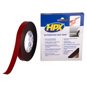 HPX dobbeltklæbende tape 19mm x 10m