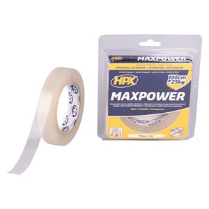 HPX max power klar 19mm x 5m