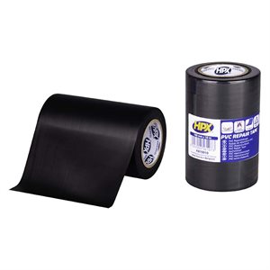 Agritape sort, 100mm x 10m